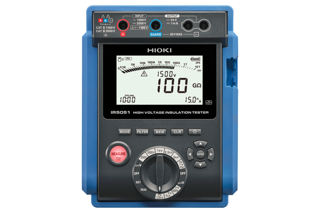 hioki insulation tester