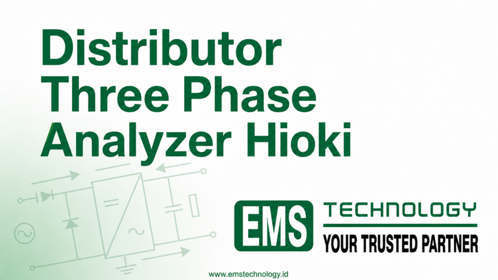 Distributor Three Phase Analyzer Hioki