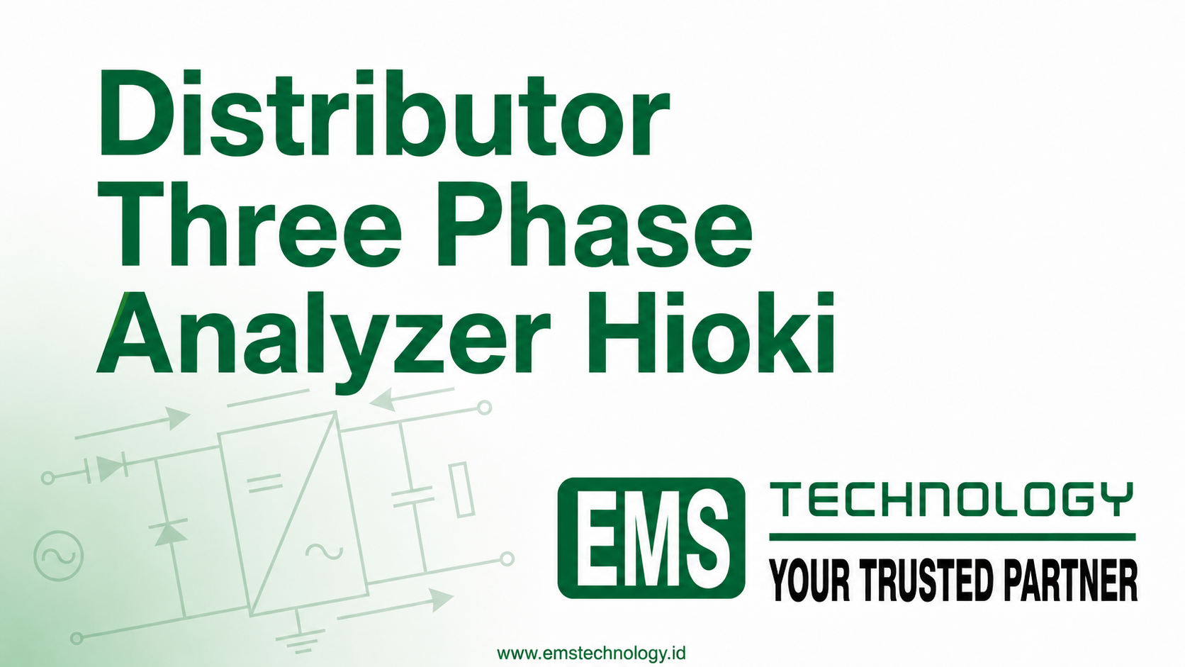 Distributor Three Phase Analyzer Hioki