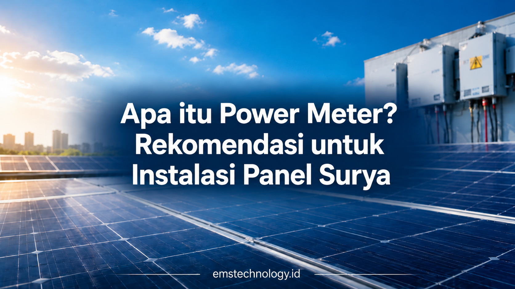 Apa itu Power Meter? Rekomendasi untuk Instalasi Panel Surya