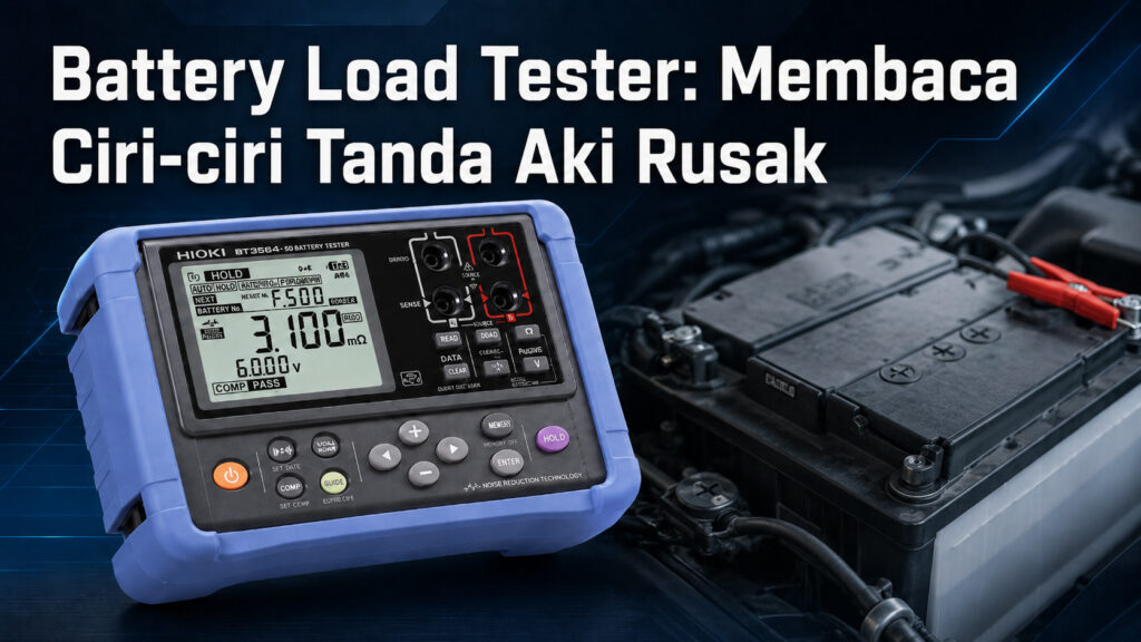 Battery Load Tester: Membaca Ciri-ciri Tanda Aki Rusak