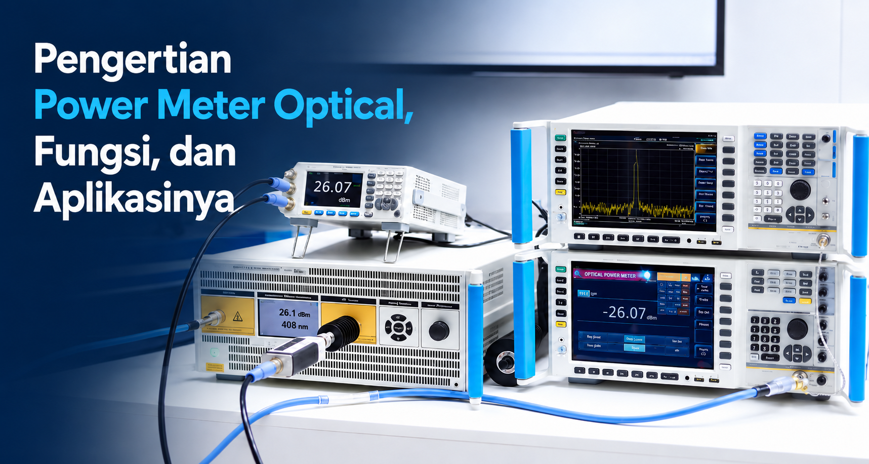 Pengertian Power Meter Optical, Fungsi, dan Aplikasinya