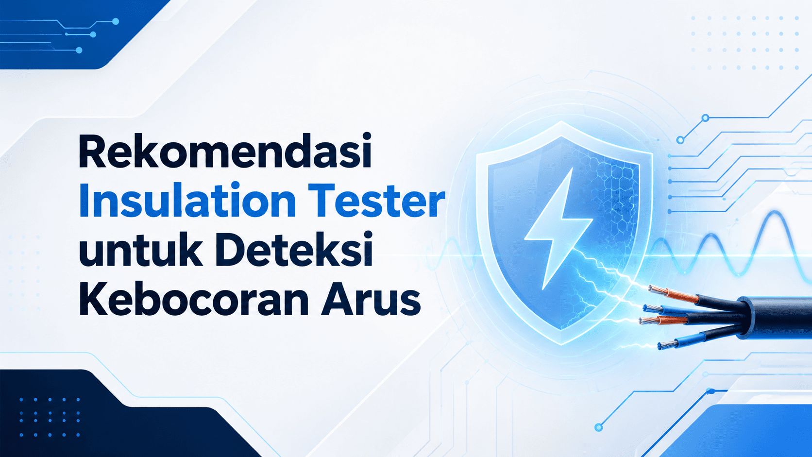 Rekomendasi insulation tester HIOKI untuk deteksi kebocoran arus dan insulation monitoring