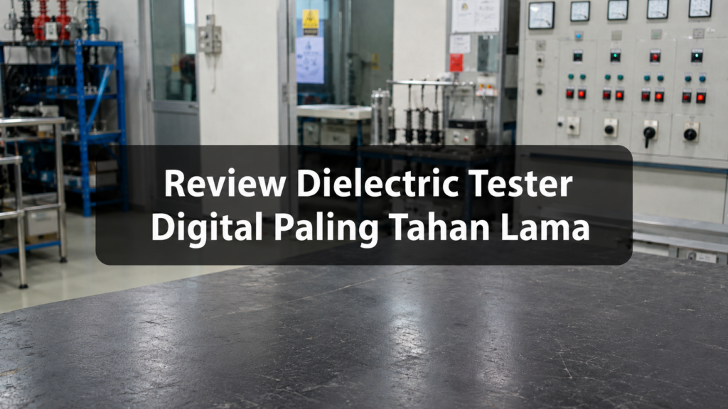 Review Dielectric Tester Digital Paling Tahan Lama