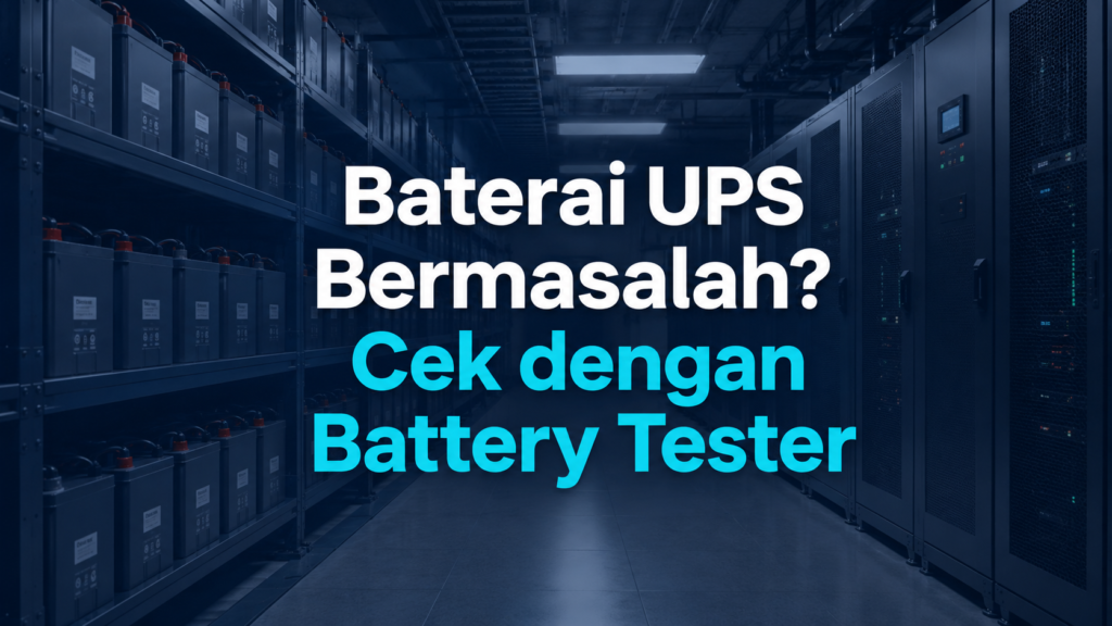 Baterai UPS Bermasalah? Cek dengan Battery Tester