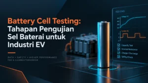 Battery Cell Testing: Tahapan Pengujian Sel Baterai untuk EV
