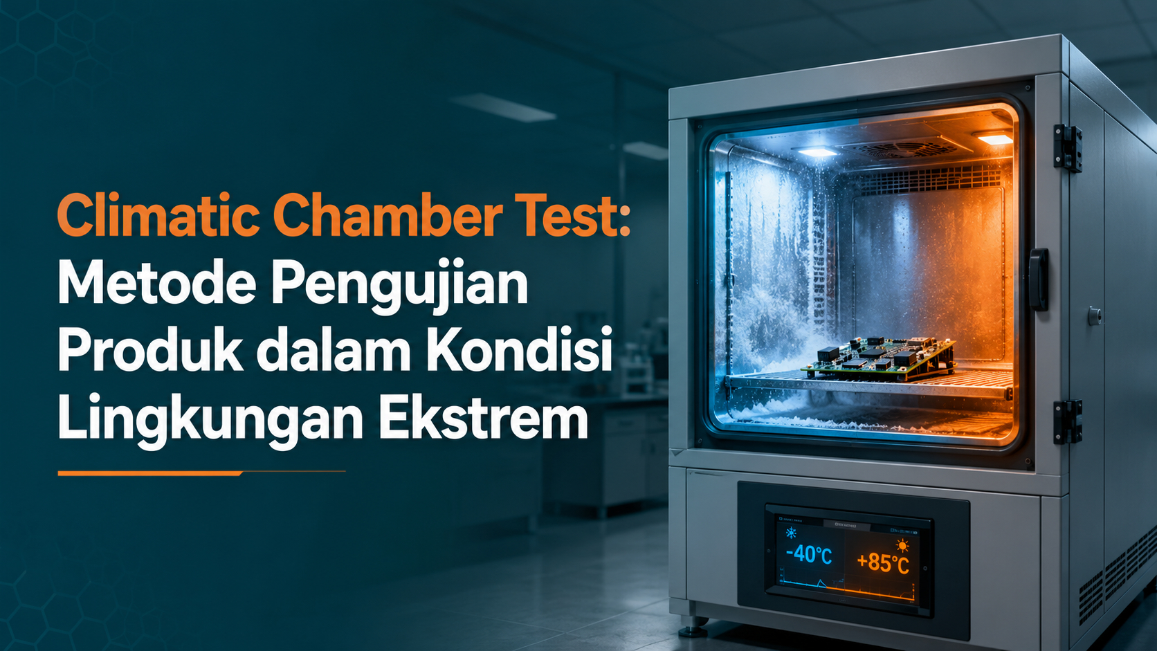 Climatic Chamber Test: Metode Pengujian Produk dalam Kondisi Lingkungan Ekstrem