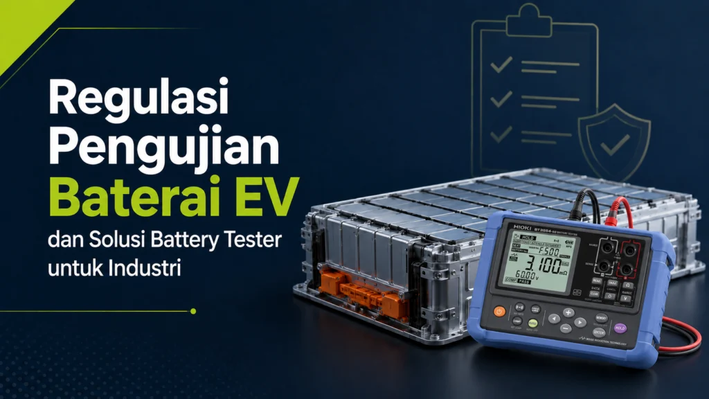 Regulasi Pengujian Baterai EV dan Solusi Battery Tester untuk Industri