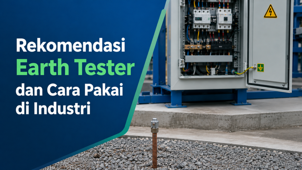 Rekomendasi Earth Tester dan Cara Pakai di Industri