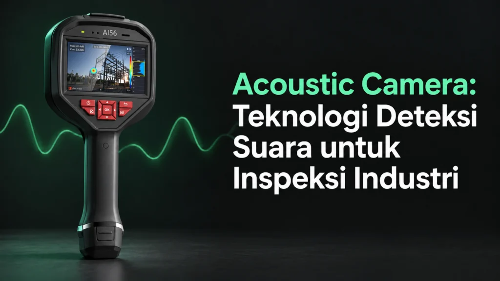 Acoustic camera adalah alat yang menggunakan susunan mikrofon untuk mendeteksi dan memetakan lokasi sumber suara dalam bentuk gambar.