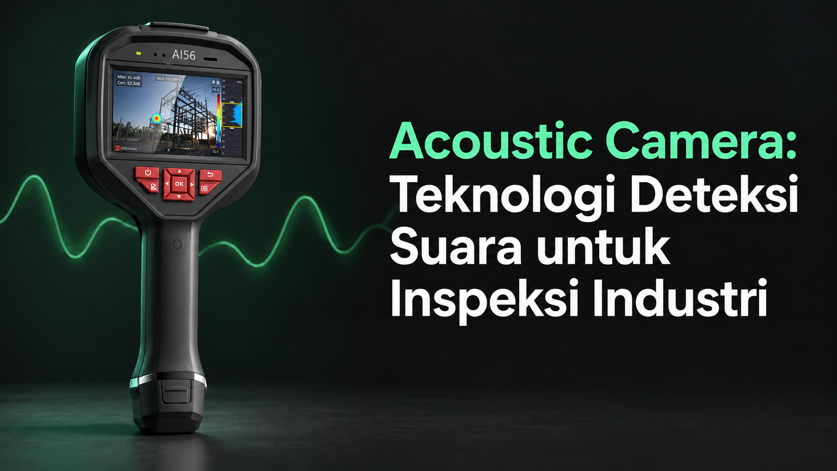 Acoustic camera adalah alat yang menggunakan susunan mikrofon untuk mendeteksi dan memetakan lokasi sumber suara dalam bentuk gambar.