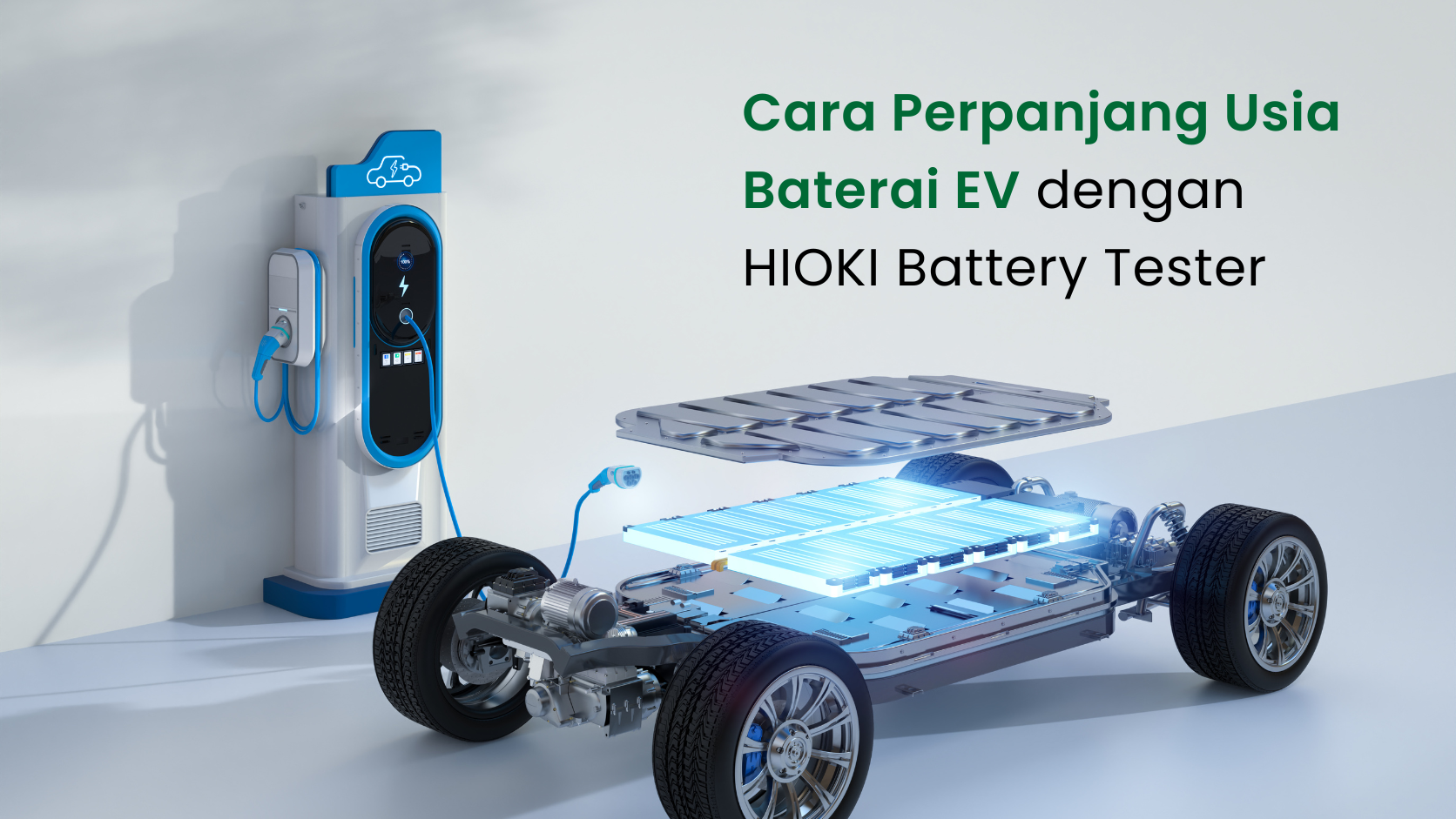 Cara Perpanjang Usia Baterai EV dengan HIOKI Battery Tester
