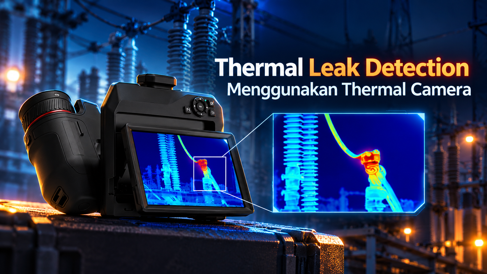 Thermal Leak Detection Menggunakan Thermal Camera untuk Industri